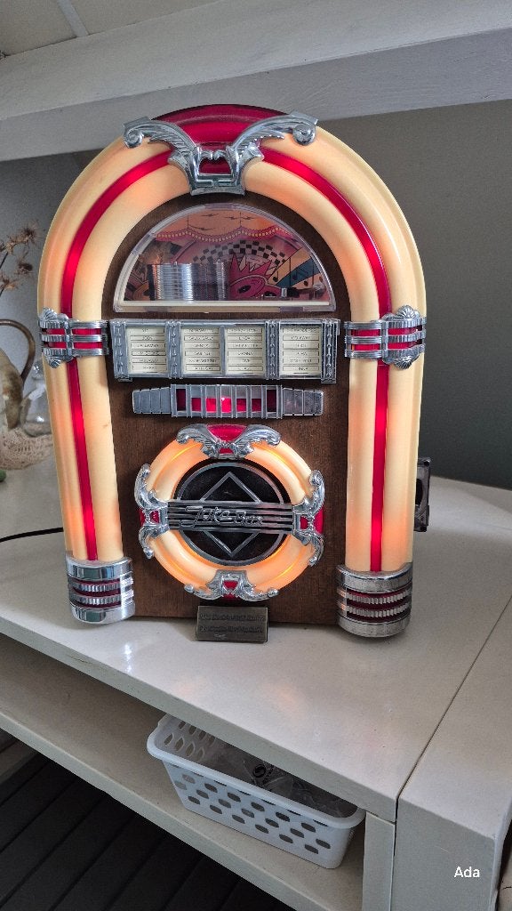 Jukebox, mini, radio-cassette, Ophalen, Zo goed als nieuw, Overige typen