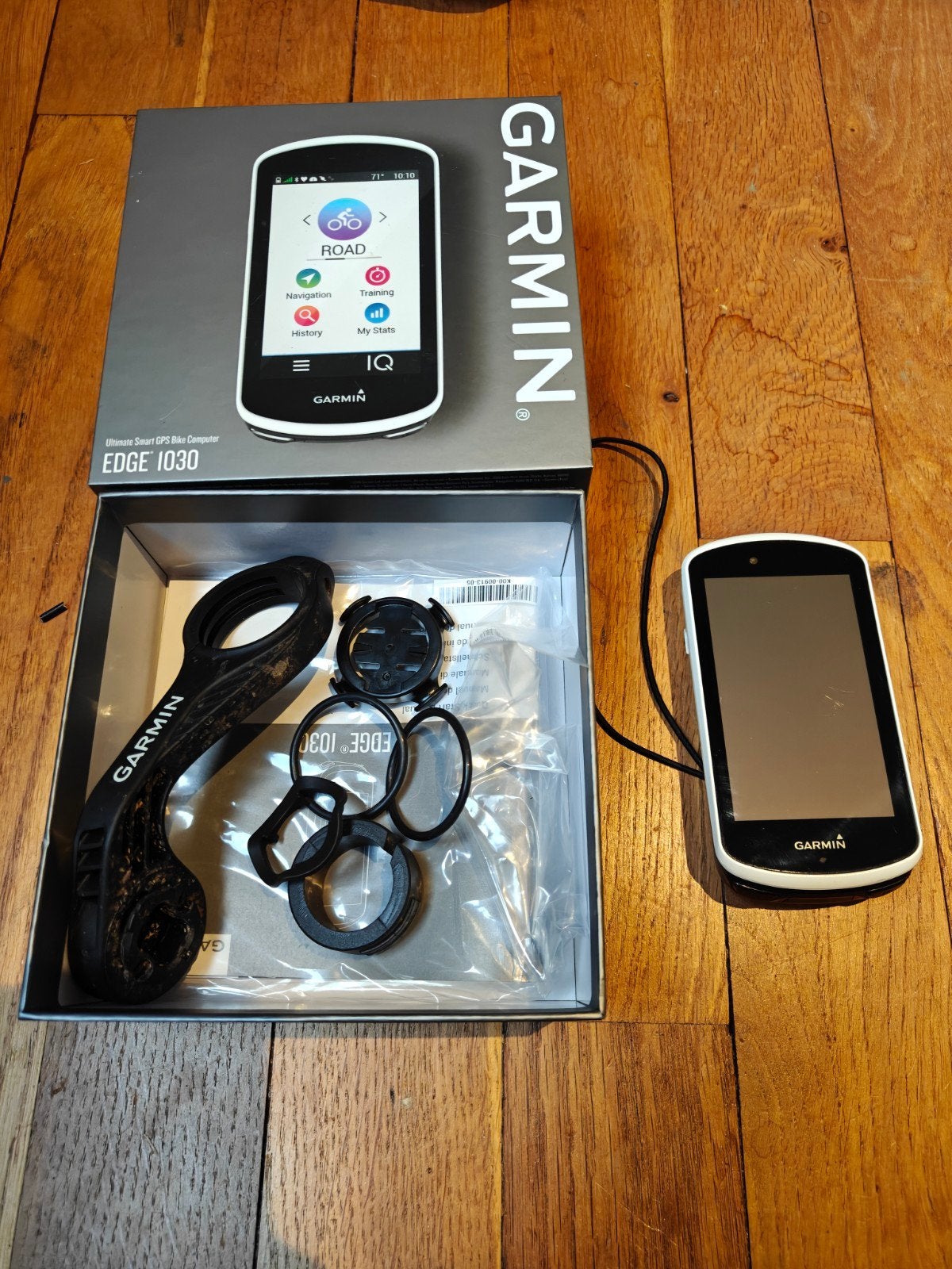 Garmin Edge 1030 fietscomputer met bevestiging, Ophalen of Verzenden, Draadloos, Zo goed als nieuw
