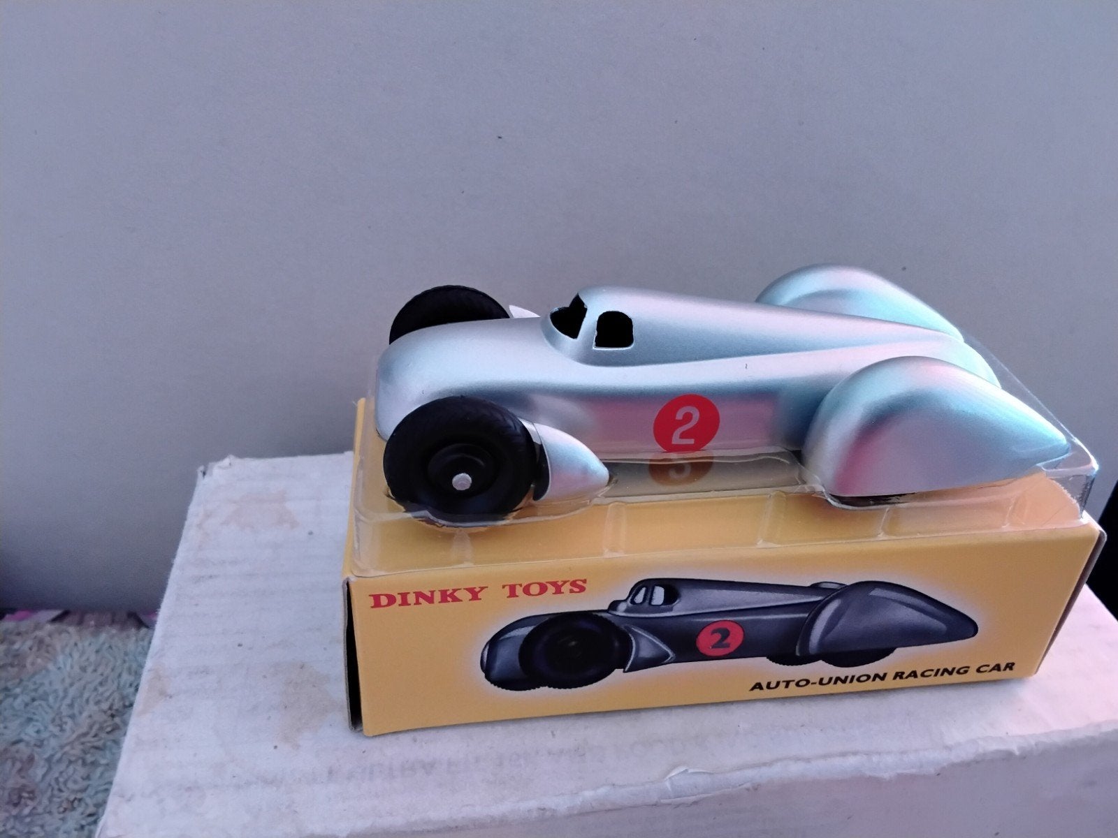DINKY  TOYS ATLAS   AUTO -UNION RACING CAR  NO 23 D, Verzenden, Auto, Dinky Toys
