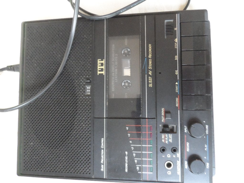 ITT SL 537 AV Stereo cassette Recorder, Verzenden, Enkel, Overige merken