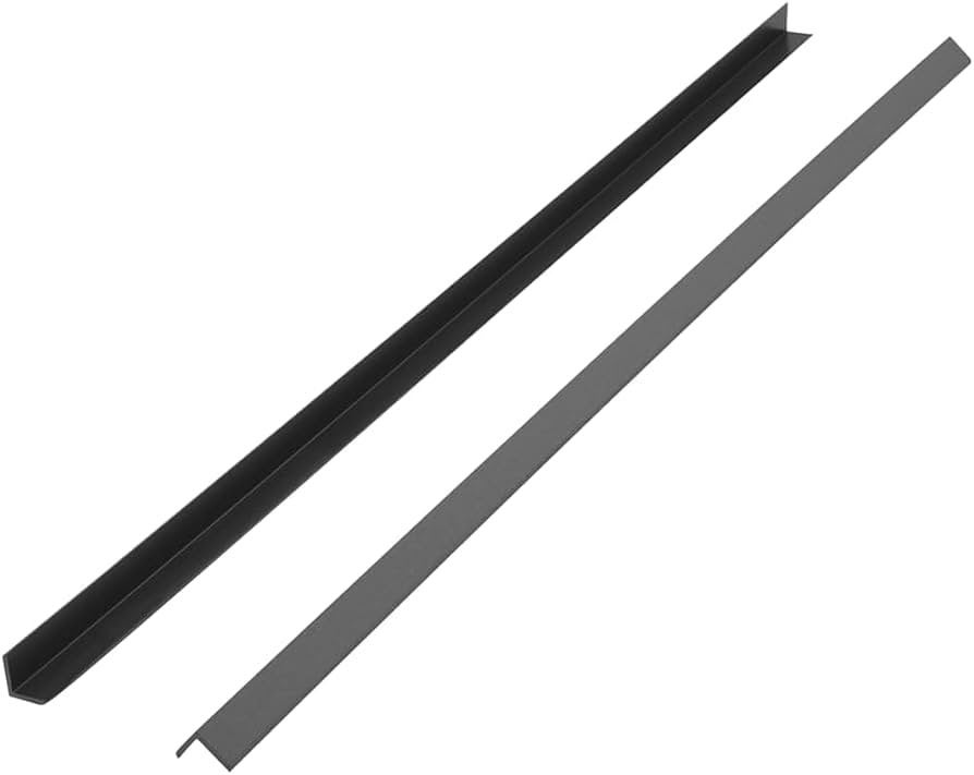 vidaXL 5x Hoekprofiel Terrasrand HKC Grijs 170cm, Nieuw, Ophalen of Verzenden, Nvt, Nvt