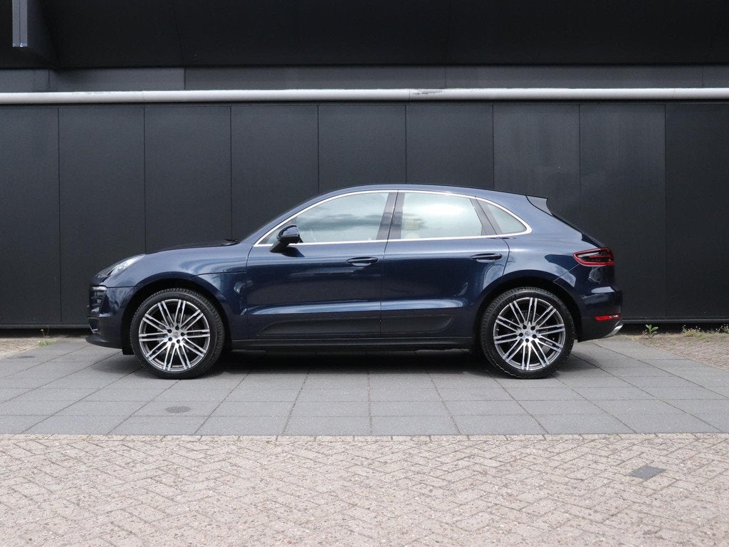 Porsche Macan 2.0 | LEDER | MEMORY | BOSE | PANO-DAK | LUCHT, Auto's, Porsche, Automaat, Gebruikt, 4 cilinders, Blauw