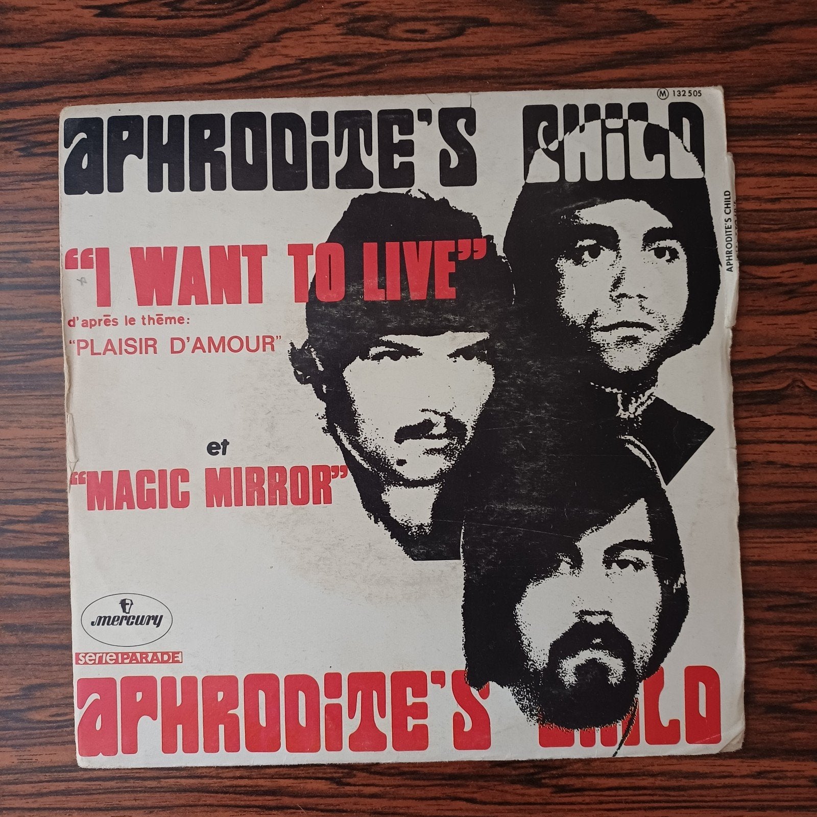 Aphrodite's Child - I Want To Live / Magic Mirror, Gebruikt, 7 inch, Ophalen of Verzenden, Pop