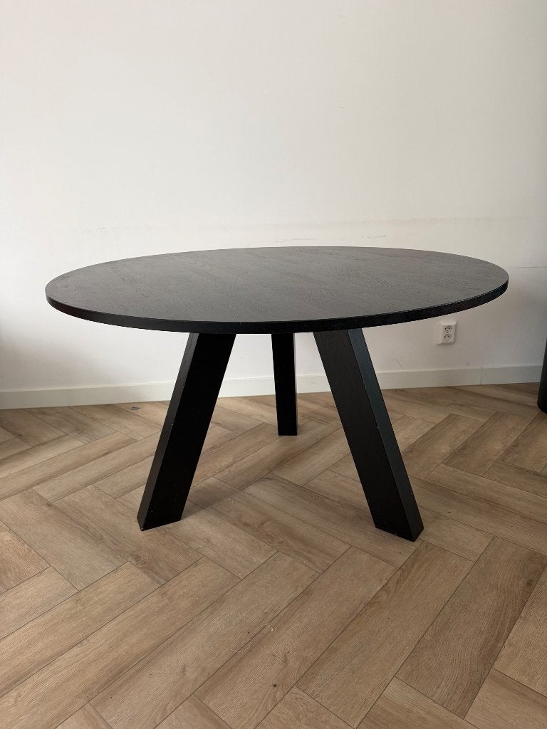 Eettafel rond, Huis en Inrichting, Tafels | Eettafels, Ophalen, Gebruikt, Rond, Vier personen