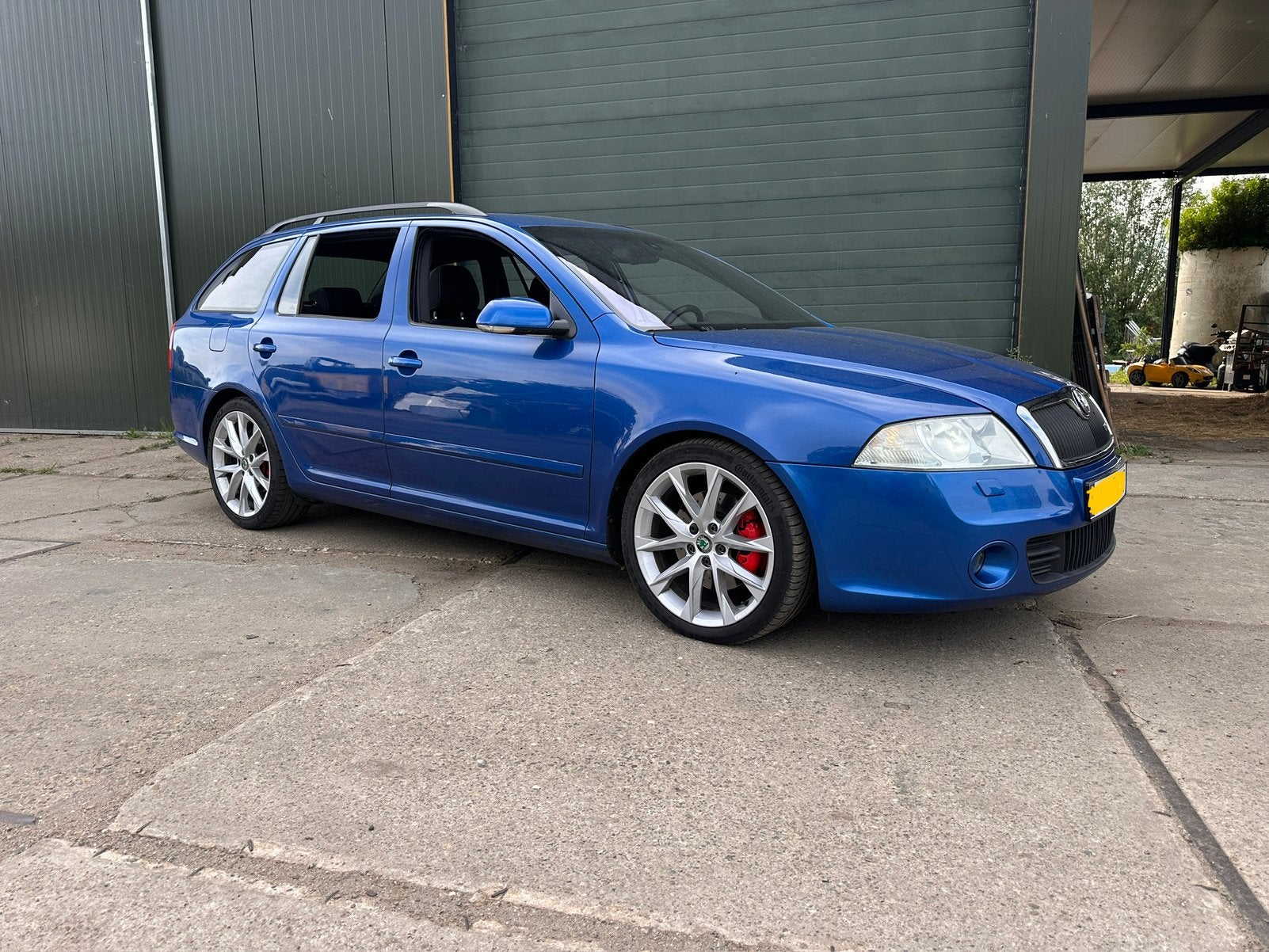 Skoda Octavia 2.0 Tfsi Combi RS 147KW 2006 Blauw, Auto's, Skoda, Euro 5, Stof, 4 cilinders, Blauw