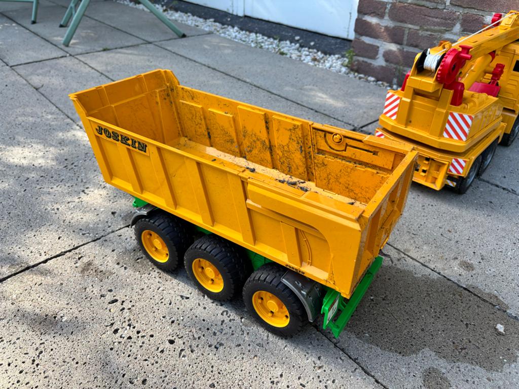 BRUDER  kiepwagen speelgoed, Kinderen en Baby's, Speelgoed | Speelgoedvoertuigen, Ophalen, Gebruikt