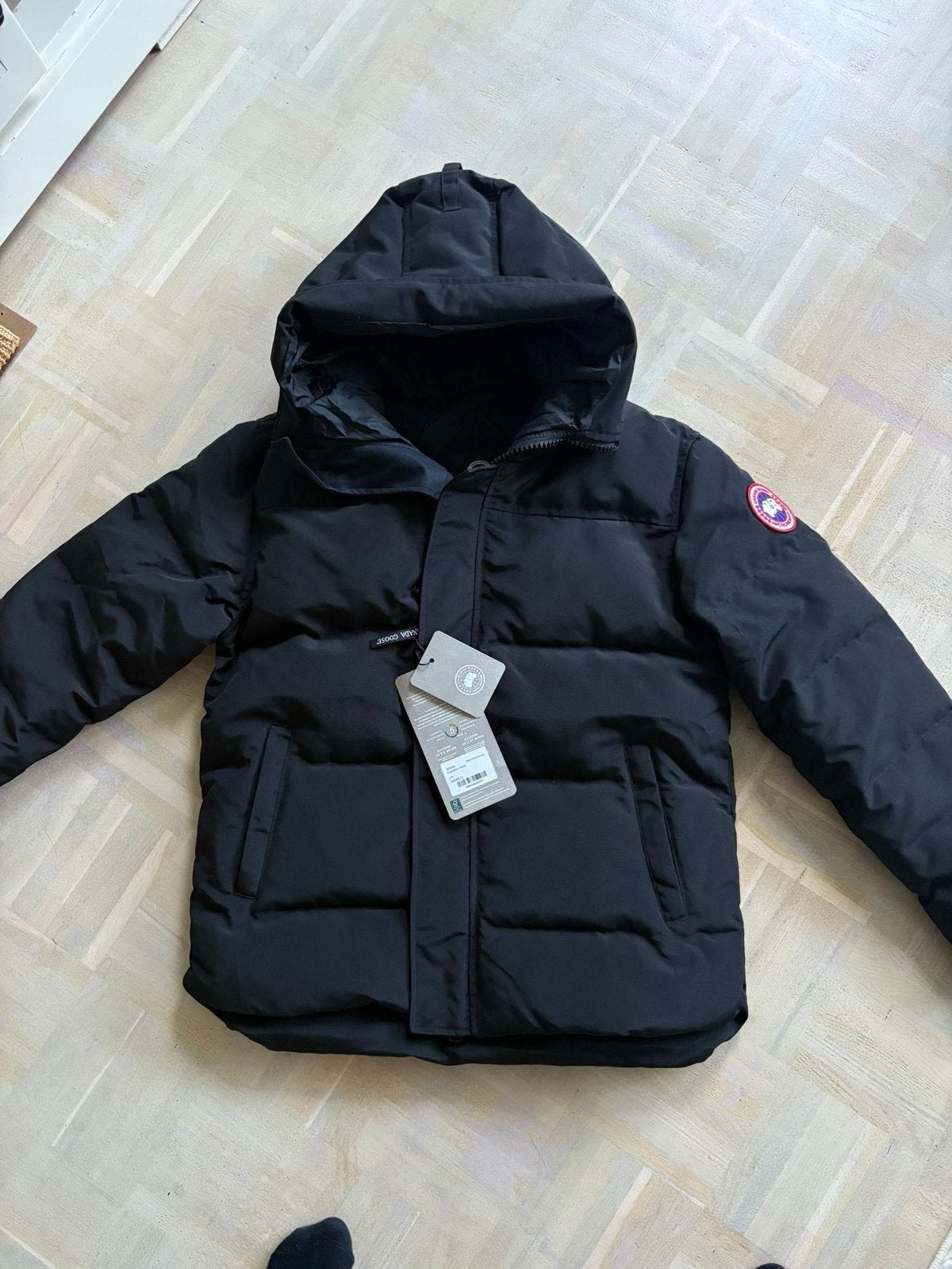 Canada Goose Macmillan, Ophalen of Verzenden, Zo goed als nieuw, Zwart