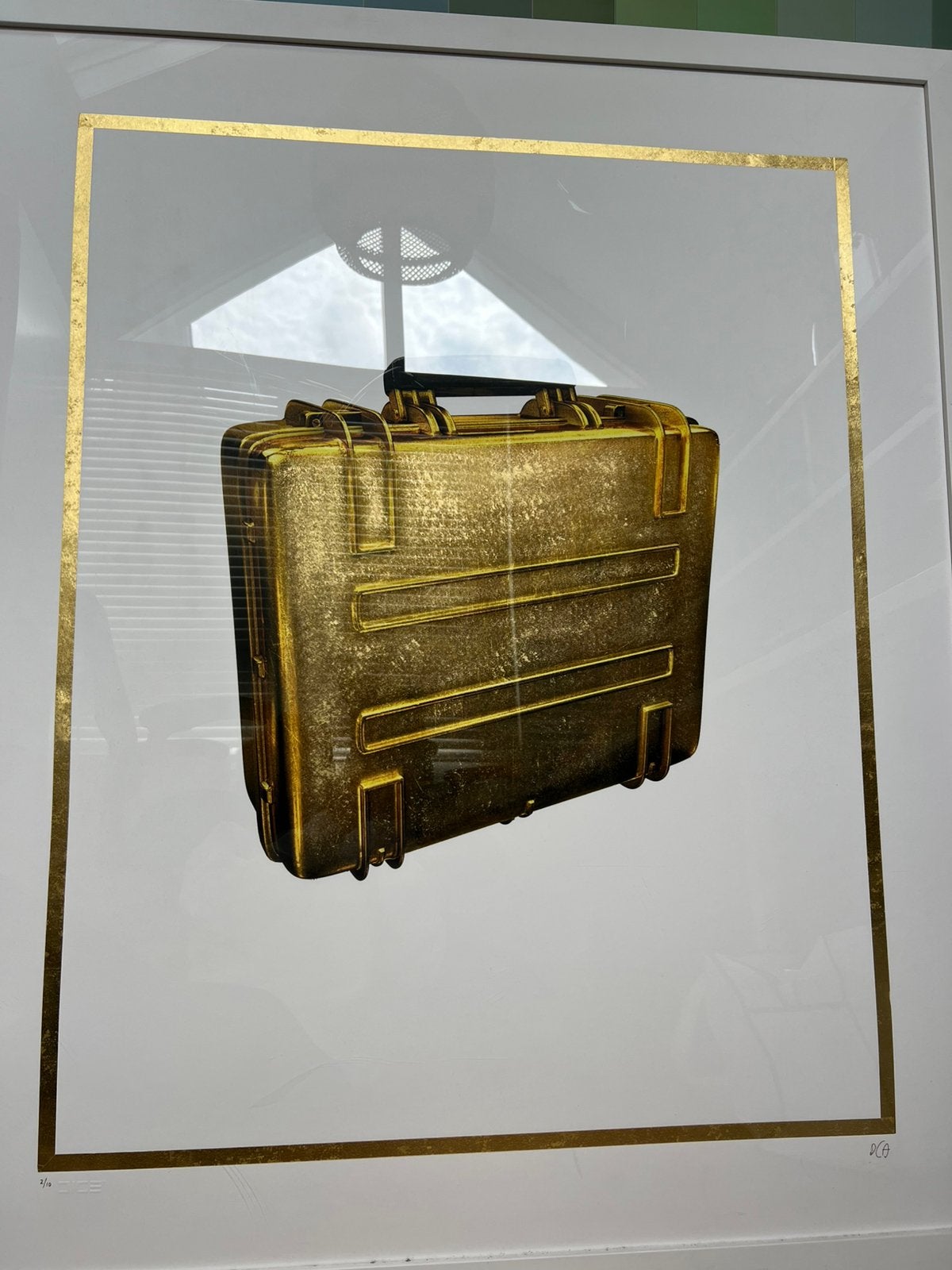 Limited edition: The Gold Batttlepack, bladgoud, Ophalen, Gelimiteerde oplage, Print, Overig onderwerp