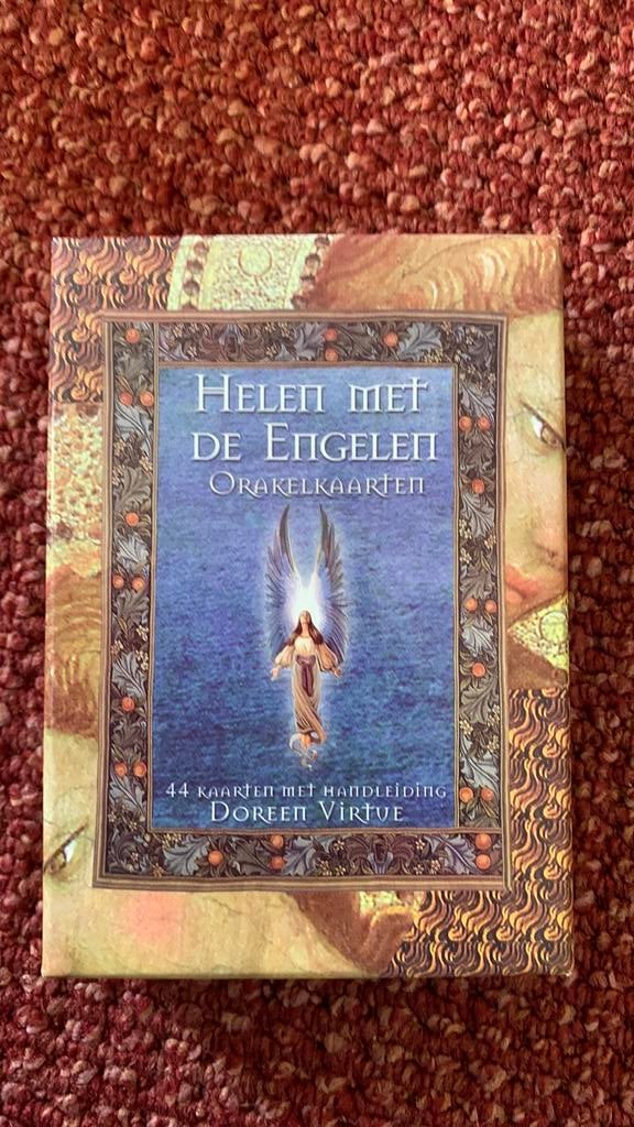 Helen met de engelen Doreen Virtue orakelkaarten, Ophalen of Verzenden, Zo goed als nieuw, Tarot of Kaarten leggen, Overige typen