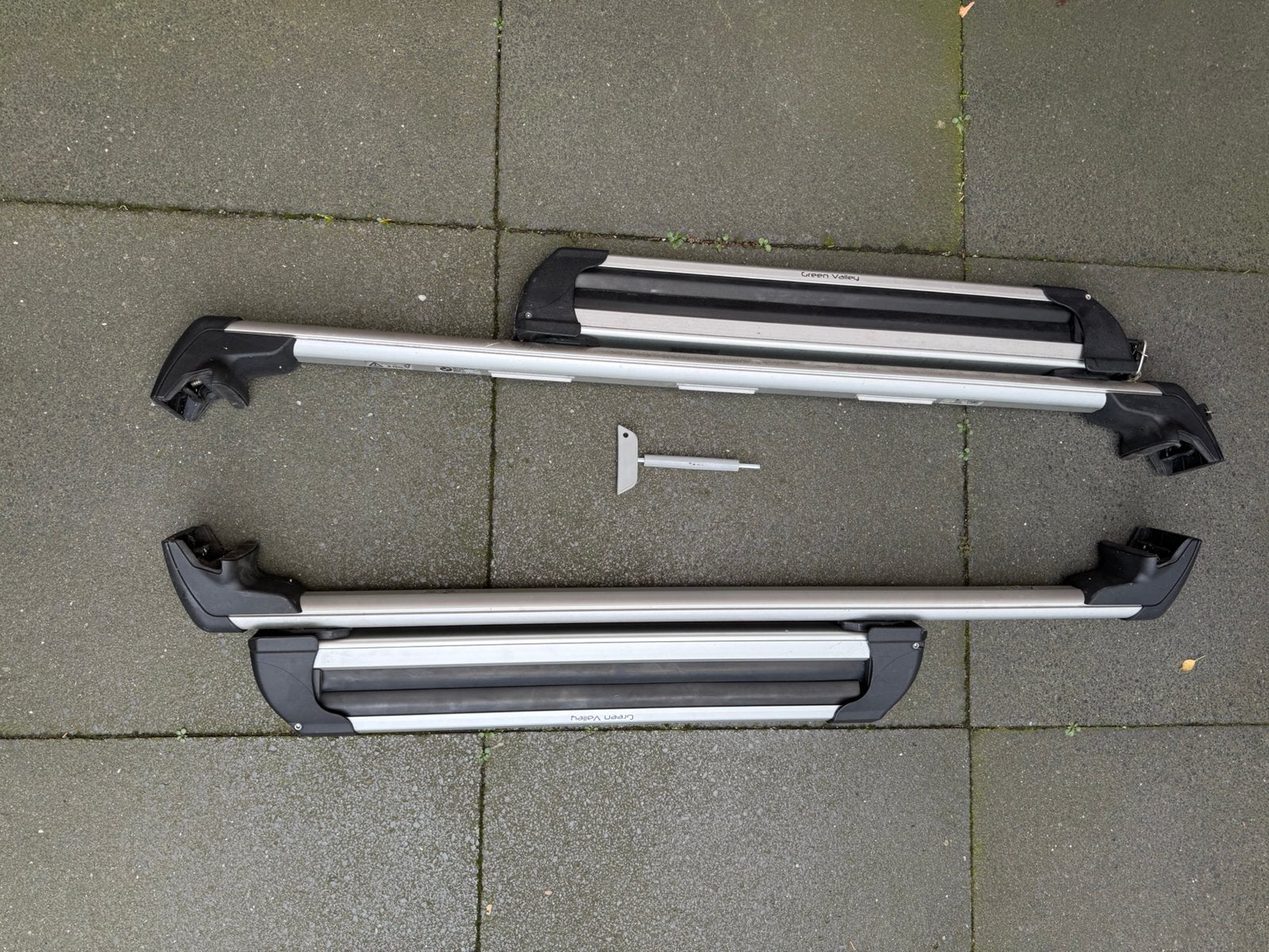 dakdragers + ski dragers BMW X5, Auto diversen, Ophalen of Verzenden, Zo goed als nieuw