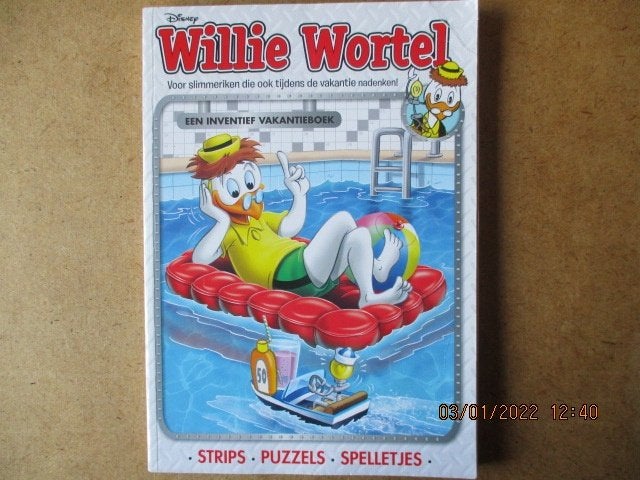 adv5349 willie wortel vakantieboek 2017, Eén stripboek, Ophalen, Gelezen