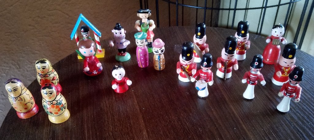 Pop Hout Fanfare, Verzamelen, Poppen, Ophalen, Zo goed als nieuw, Pop