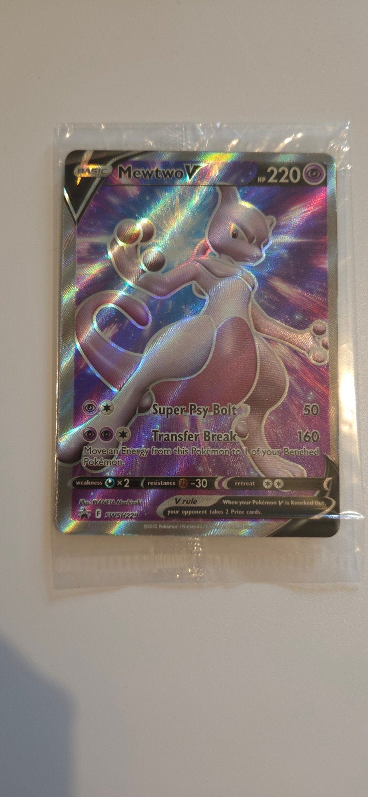 Mewtwo V Swsh229, Ophalen of Verzenden