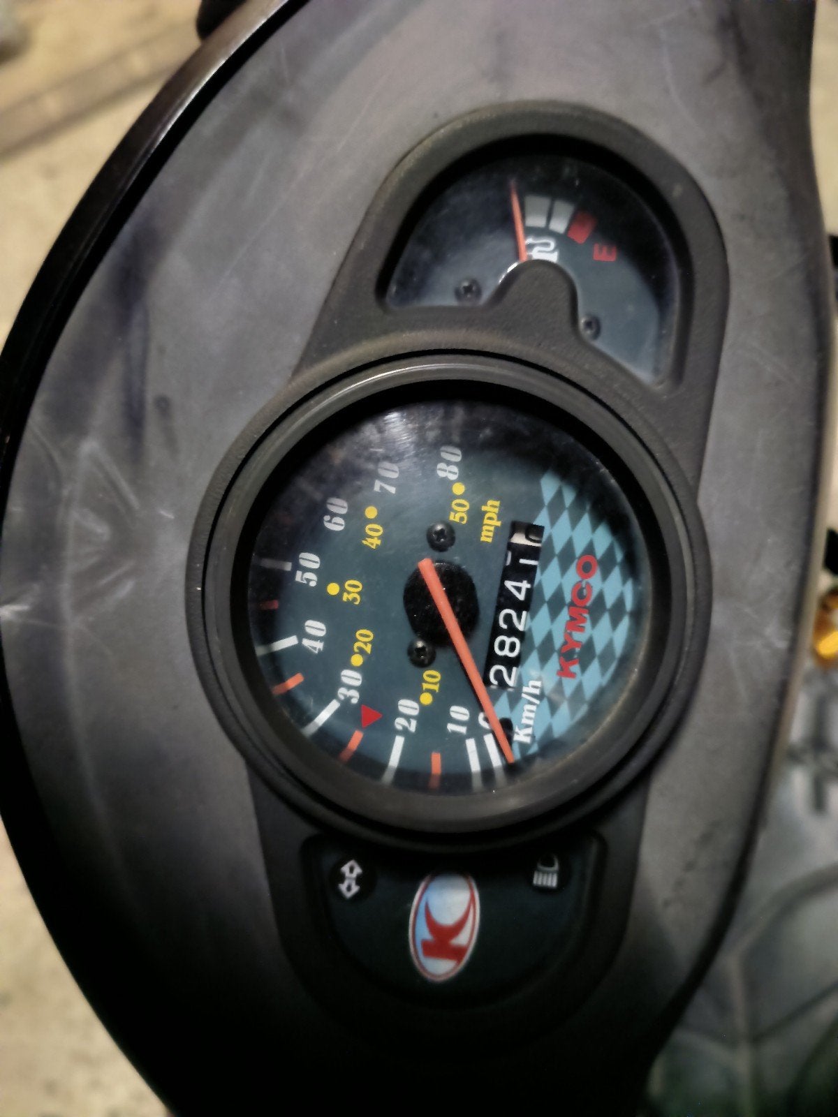 kymco agility brom, Ophalen, Gebruikt, Maximaal 45 km/u, 50 cc