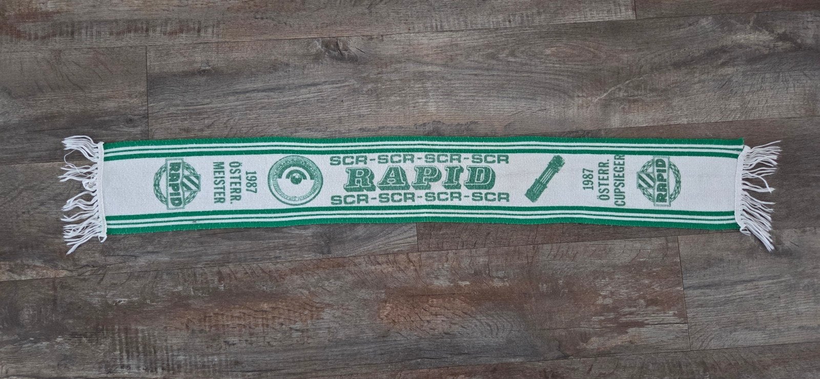 Sjaal Rapid Wien, Ophalen of Verzenden, Zo goed als nieuw, Buitenlandse clubs, Vaantje of Sjaal
