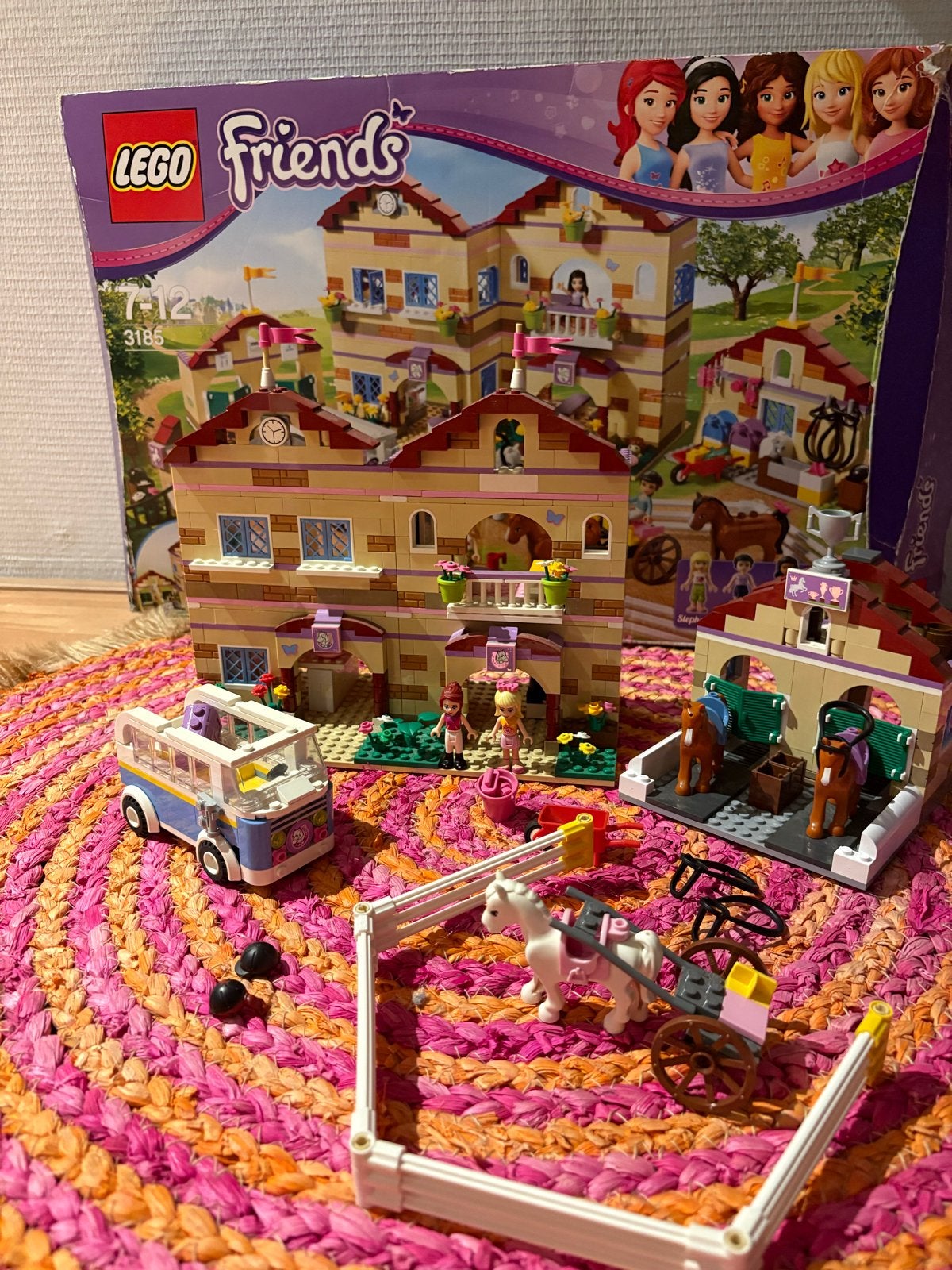 Lego Friends Heartlake Paardrijschool (3185), Lego, Friends, Ophalen of Verzenden, Zo goed als nieuw