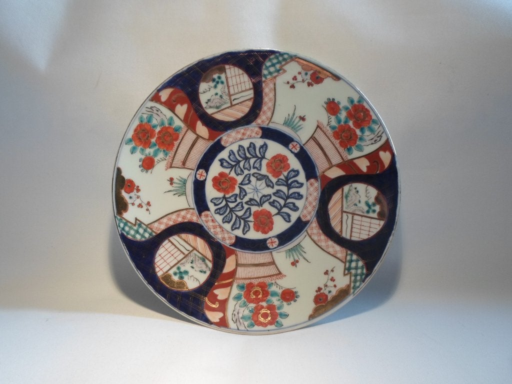Imari Wandbord 28,5 cm, Antiek en Kunst, Ophalen of Verzenden