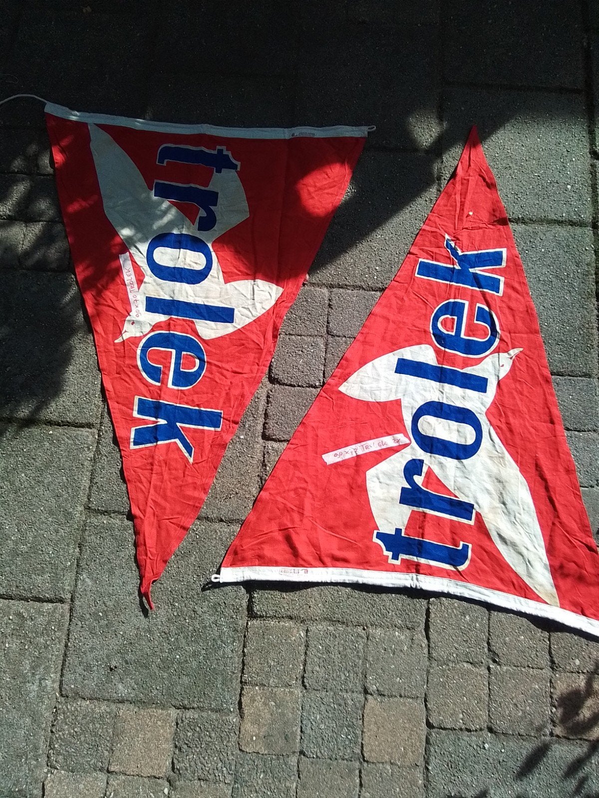 vlag en wimpels, Verzenden