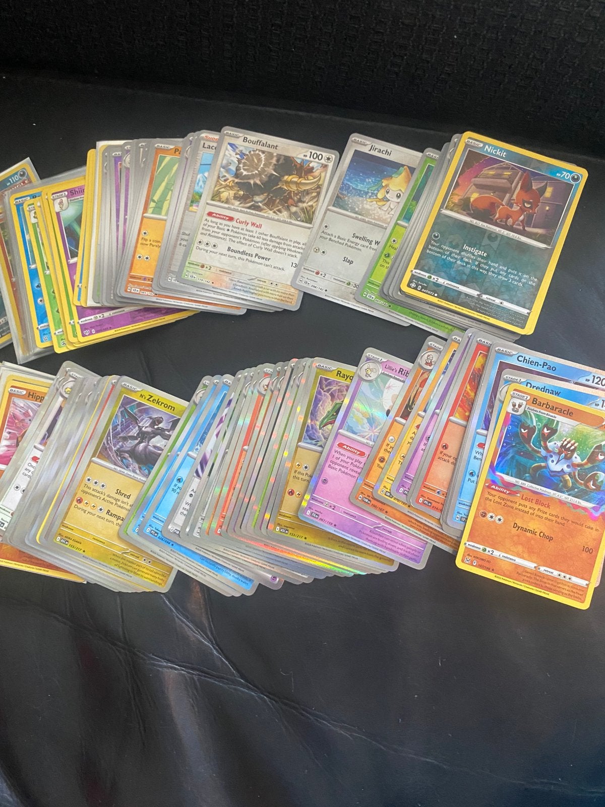 veel holo en reverse holo pokemon kaarten nm, Ophalen of Verzenden, Zo goed als nieuw, Meerdere kaarten