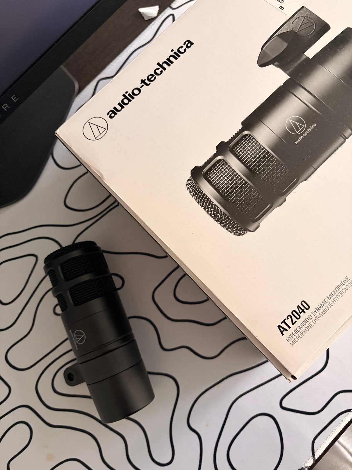 Audio-Technica AT2040 Dynamische Microfoon - Zo goed als nie, Ophalen of Verzenden, Nieuw, Studiomicrofoon