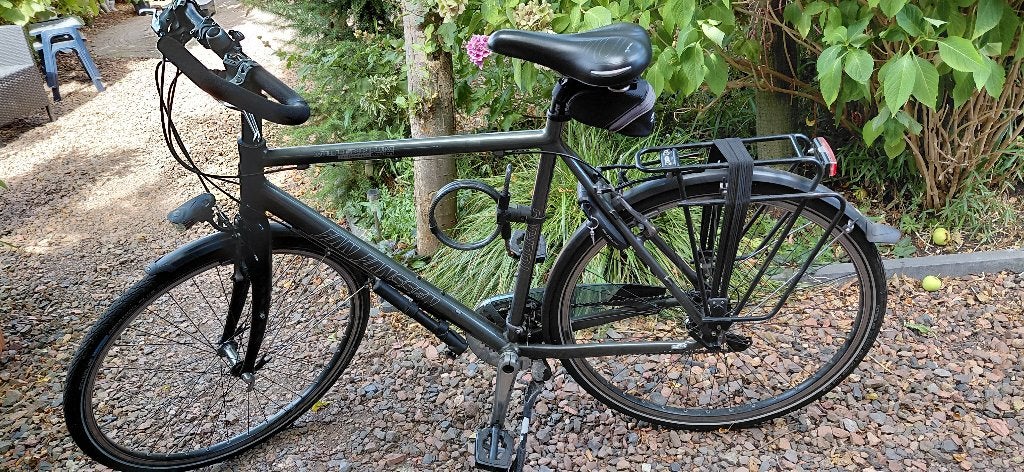 Heren fiets, Gebruikt, Velgrem, 65 cm of meer, Ophalen