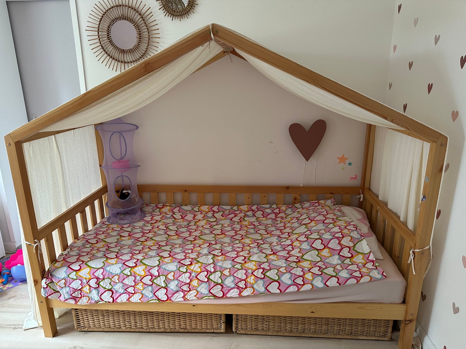 Vipack Dallas bedhuisje, Kinderen en Baby's, Ophalen, Zo goed als nieuw, 180 cm of meer, 85 tot 100 cm