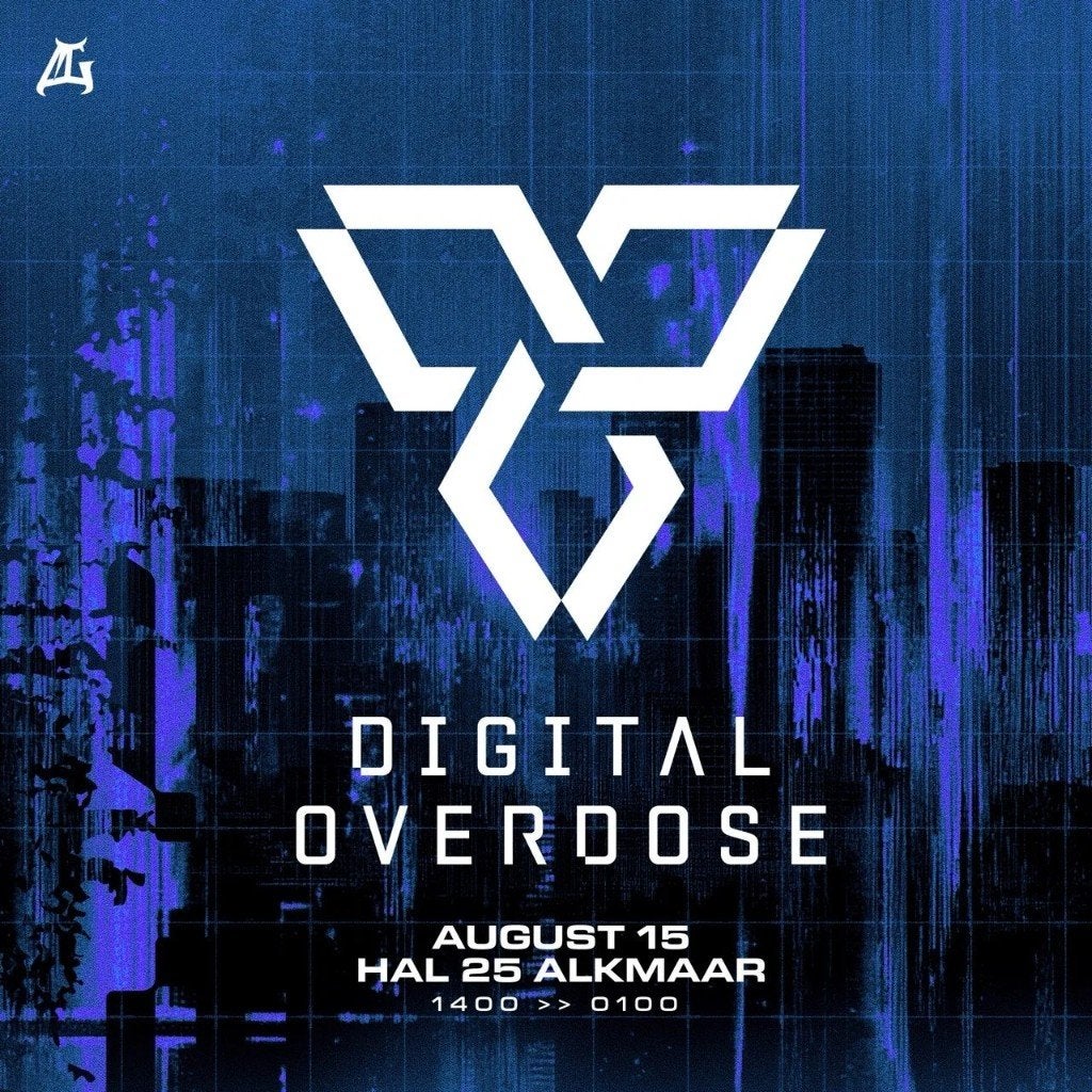 Digital Overdose 2026 - Ticket - VRIJDAG 15 Augustus, Tickets en Kaartjes, Eén persoon