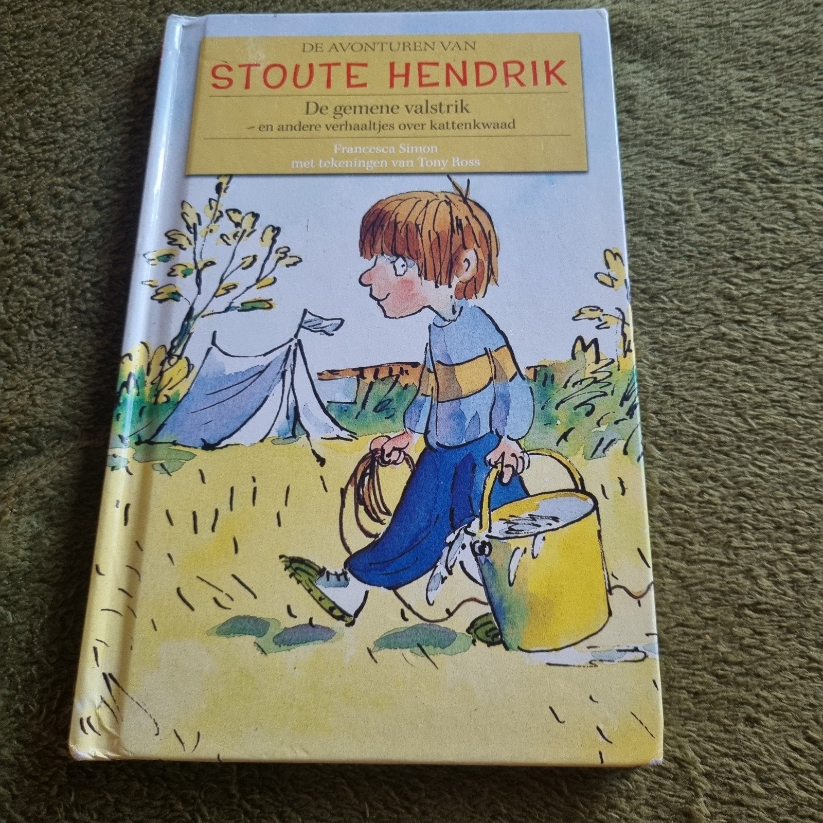 De Avonturen van Stoute Hendrik: De gemene valstrik, Ophalen of Verzenden, Gelezen, Francesca Simon, Fictie algemeen