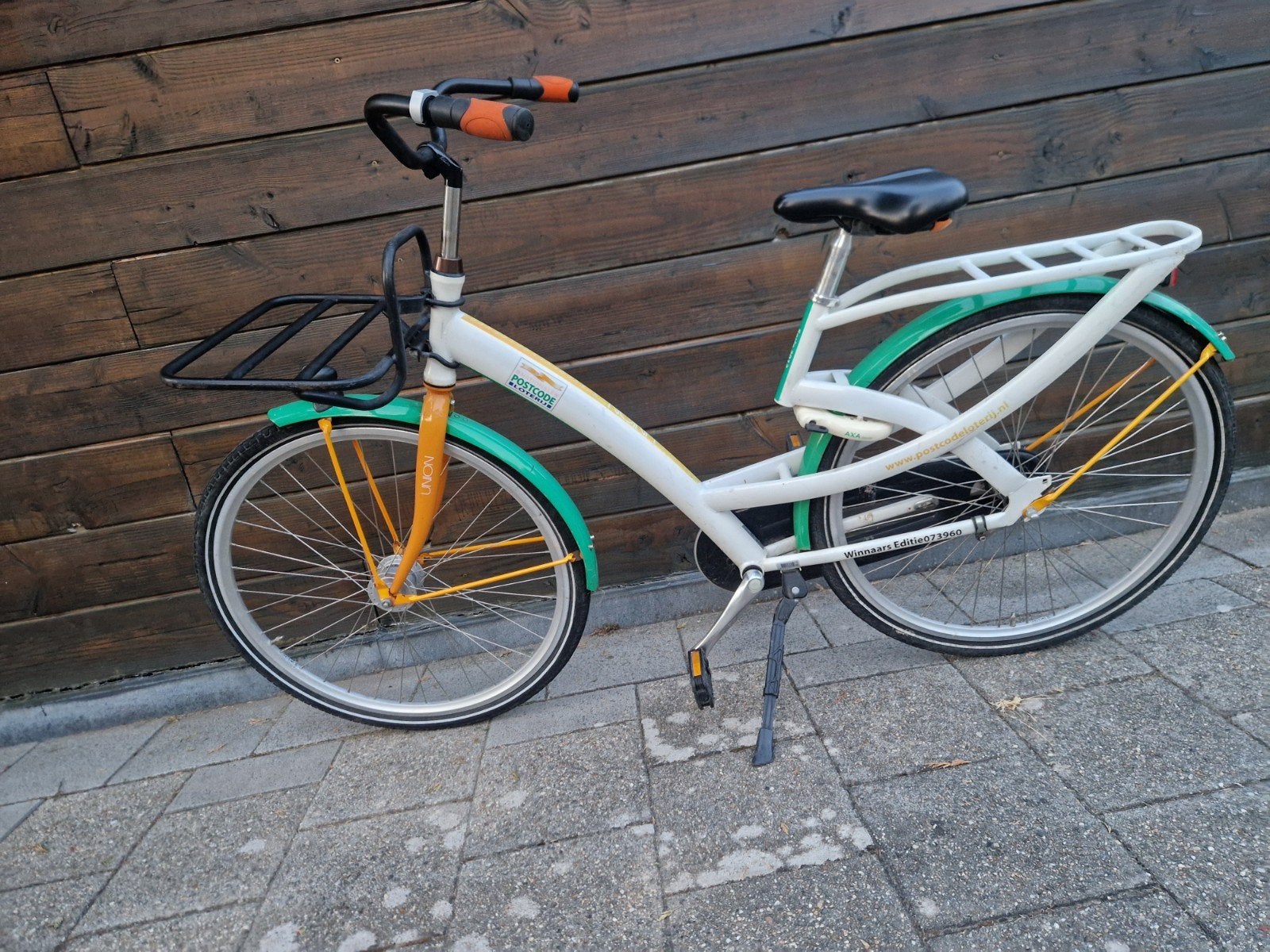 nette union dames fiets 28 inch, Terugtraprem, Zo goed als nieuw, 50 tot 53 cm, Ophalen