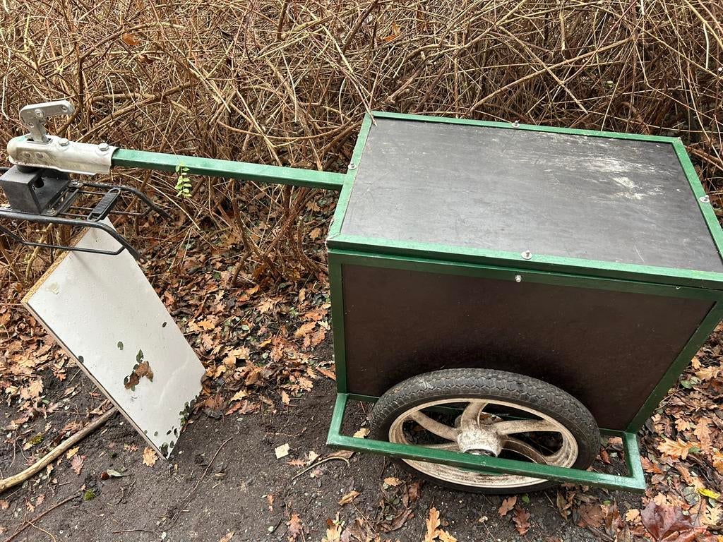 Tomos trailer, Ophalen, Zo goed als nieuw