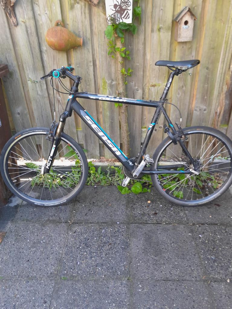 Sensa sportfiets maat XL 180 tot 200 cm, Gebruikt, Velgrem, 57 tot 61 cm, Meer dan 20 versnellingen