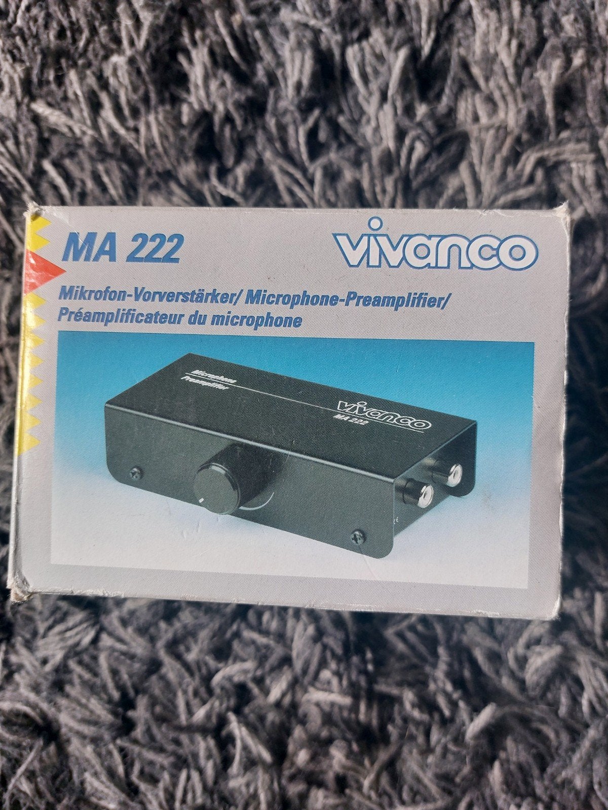 Vivanco MA 222 Microfoon Voorversterker - Zo goed als nieuw, Ophalen of Verzenden, Zo goed als nieuw, Overige typen