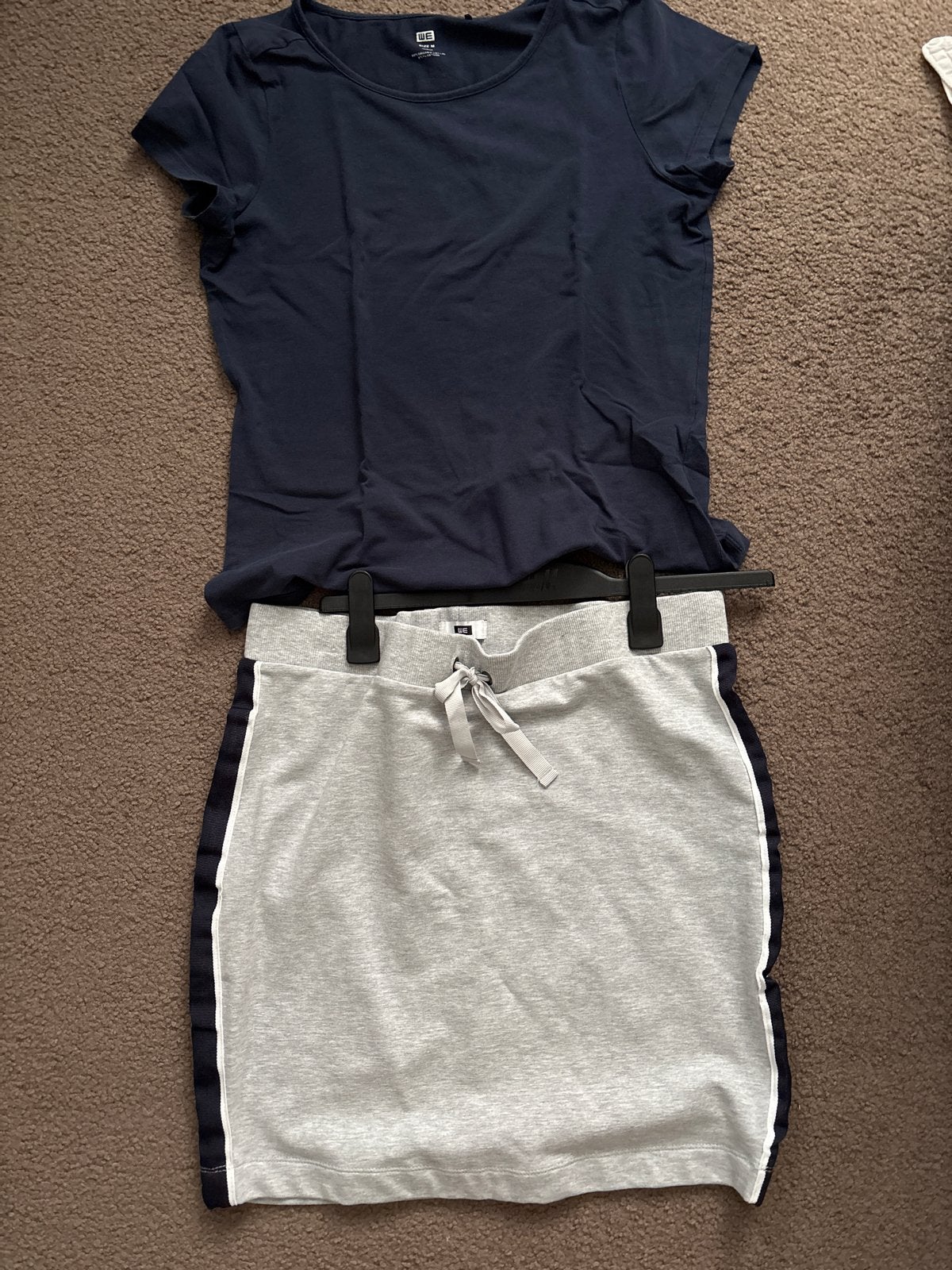 WE Tricot Rok tot op de knie - Maat L, Maat 42/44 (L), Ophalen of Verzenden, Zo goed als nieuw, Knielengte