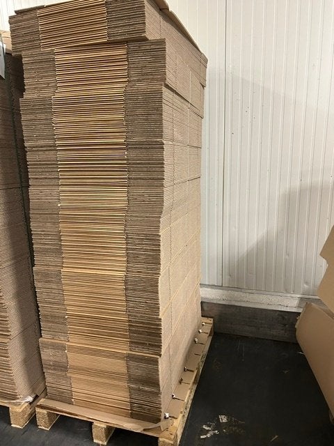 247 stuks nieuwe verzenddozen 88 x 18,5 x 32,5 cm, Ophalen, Doos, Opvouwbaar, 75 tot 100 cm