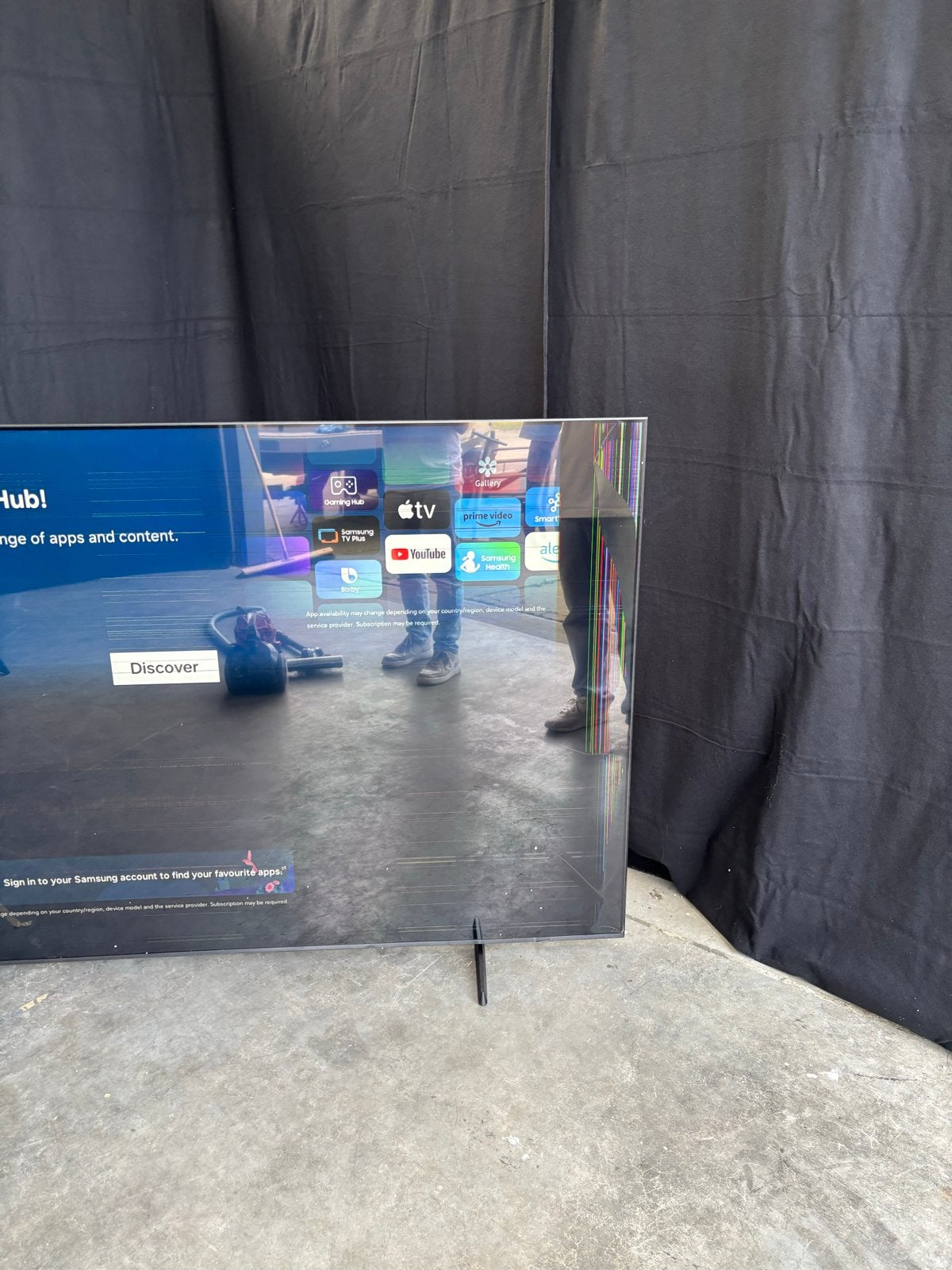 Samsung 98 inch Crystal UHD TV - Scherm defect, Ophalen, LED, Samsung, 4k (UHD)