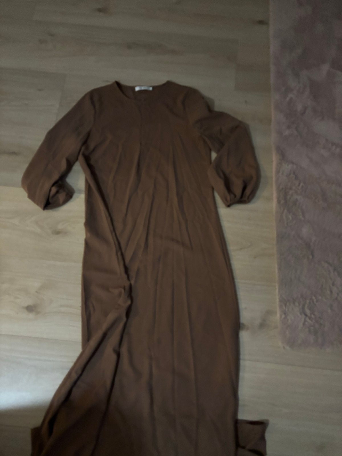 ByAicha Basic Abaya - Maat L, Ophalen of Verzenden, Gedragen, Maat 42/44 (L), Bruin