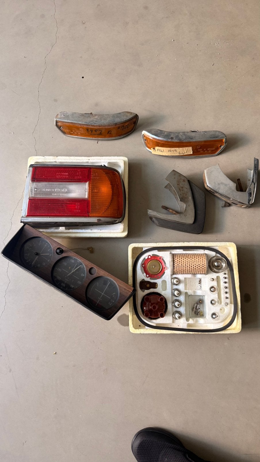 onderdelen oltimer BMW 02 1502 1602 1802 2002, Ophalen of Verzenden, BMW