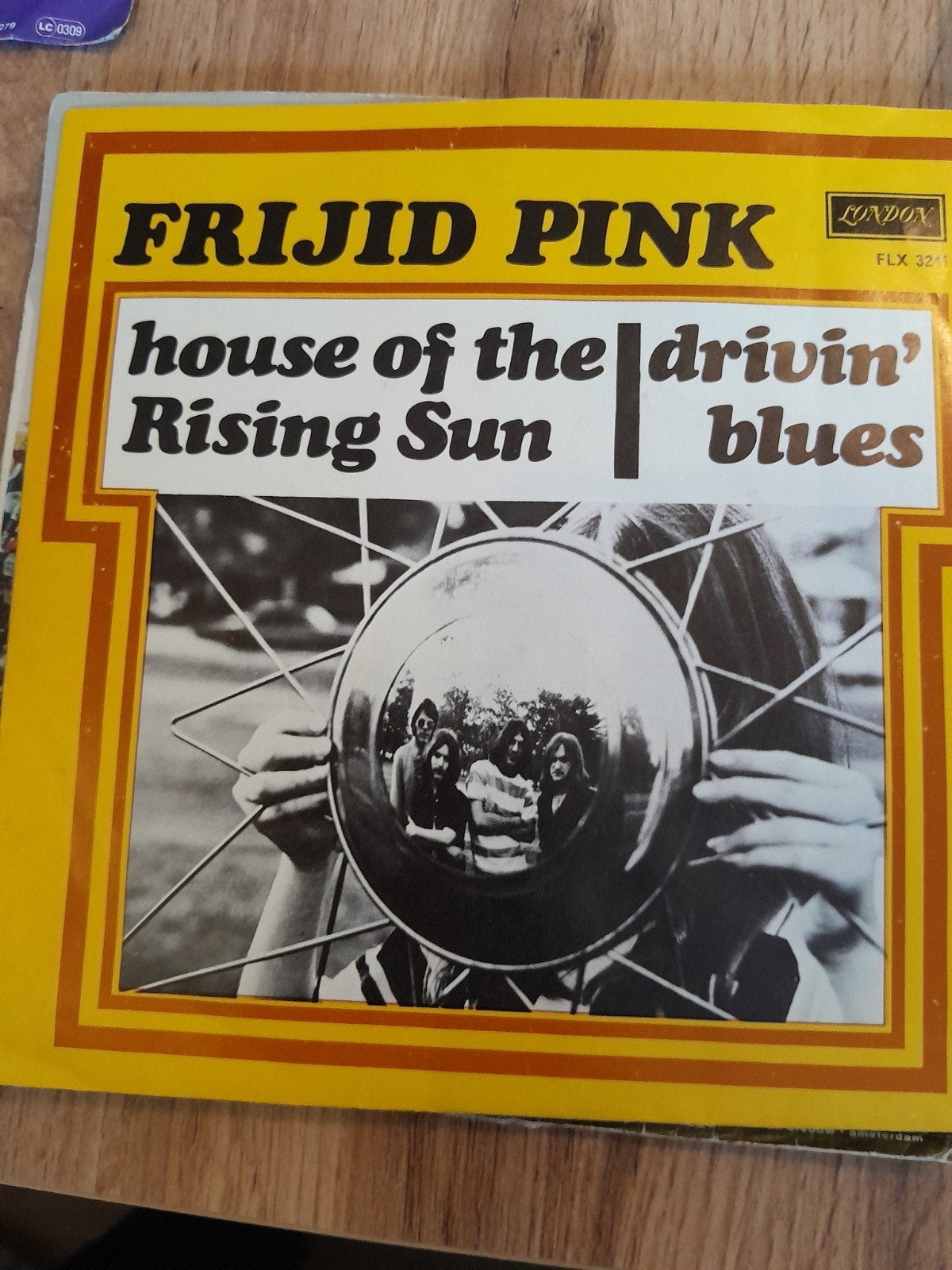 frijid pink 7 inch house of the rising sun, Cd's en Dvd's, Ophalen of Verzenden, Zo goed als nieuw, Pop