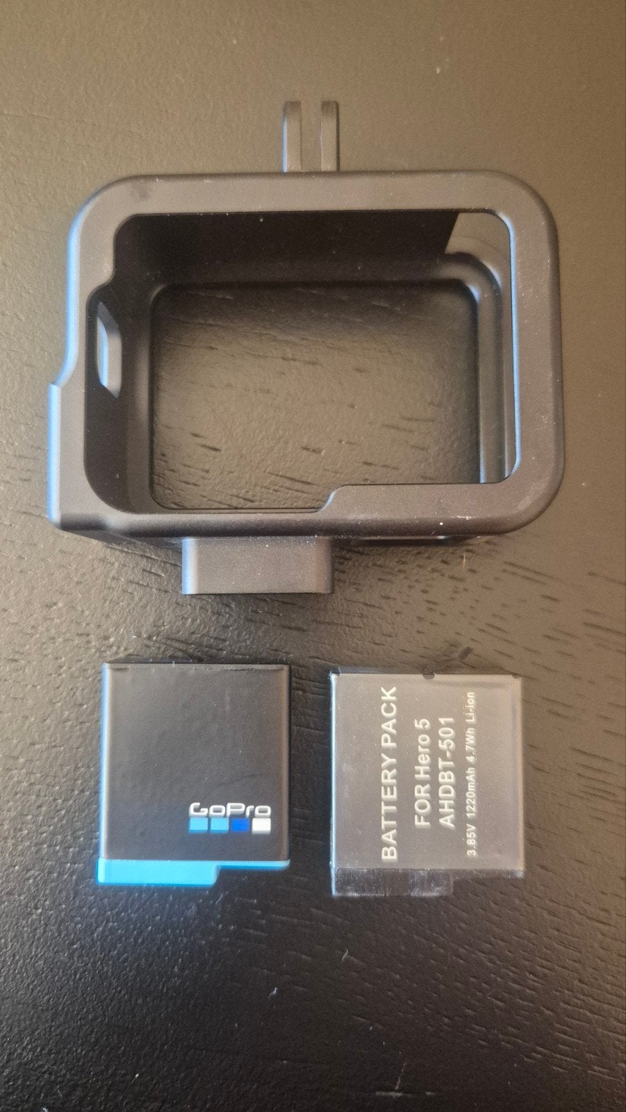 GoPro Batterijen en Stalen Behuizing, Ophalen of Verzenden, Gebruikt, Oplaadbaar