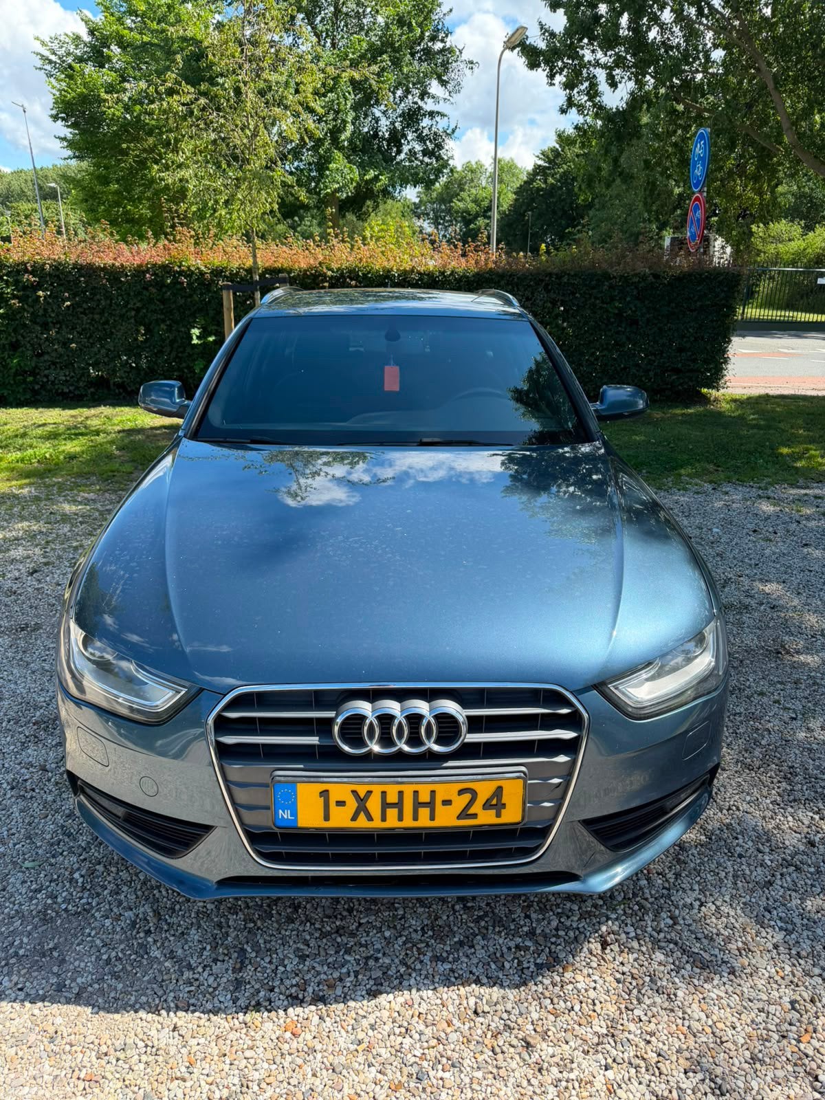 Audi A4 1.8 Tfsi 125KW Avant Multitr. 2014 Blauw, 4 cilinders, A4, Origineel Nederlands, Stationwagon