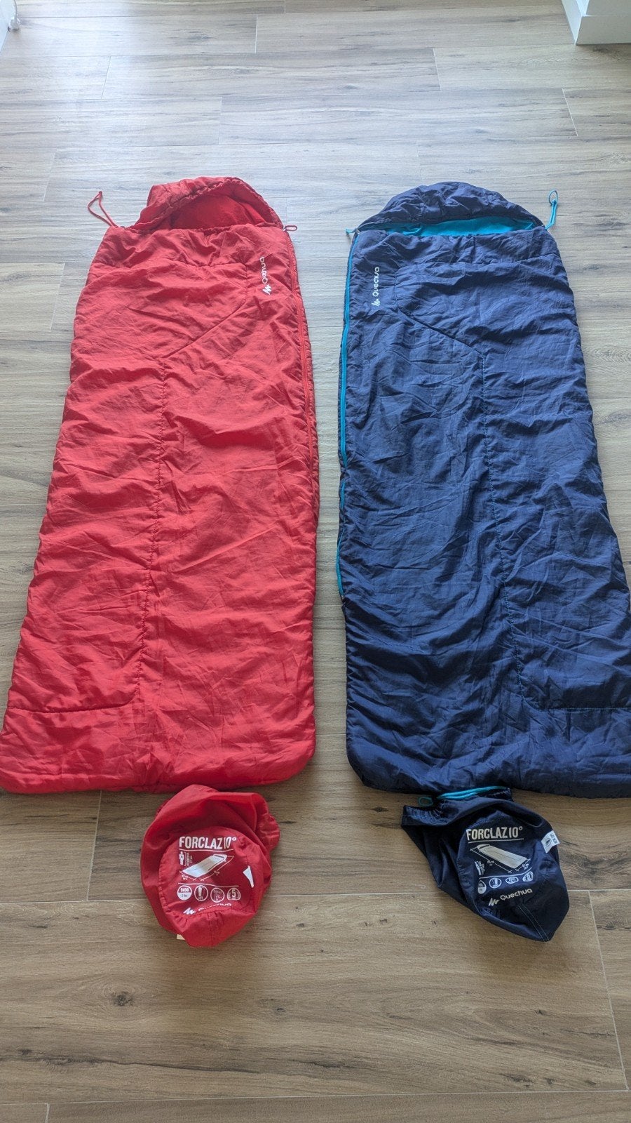 Twee Decathlon mummie slaapzakken, Ophalen of Verzenden, Zo goed als nieuw
