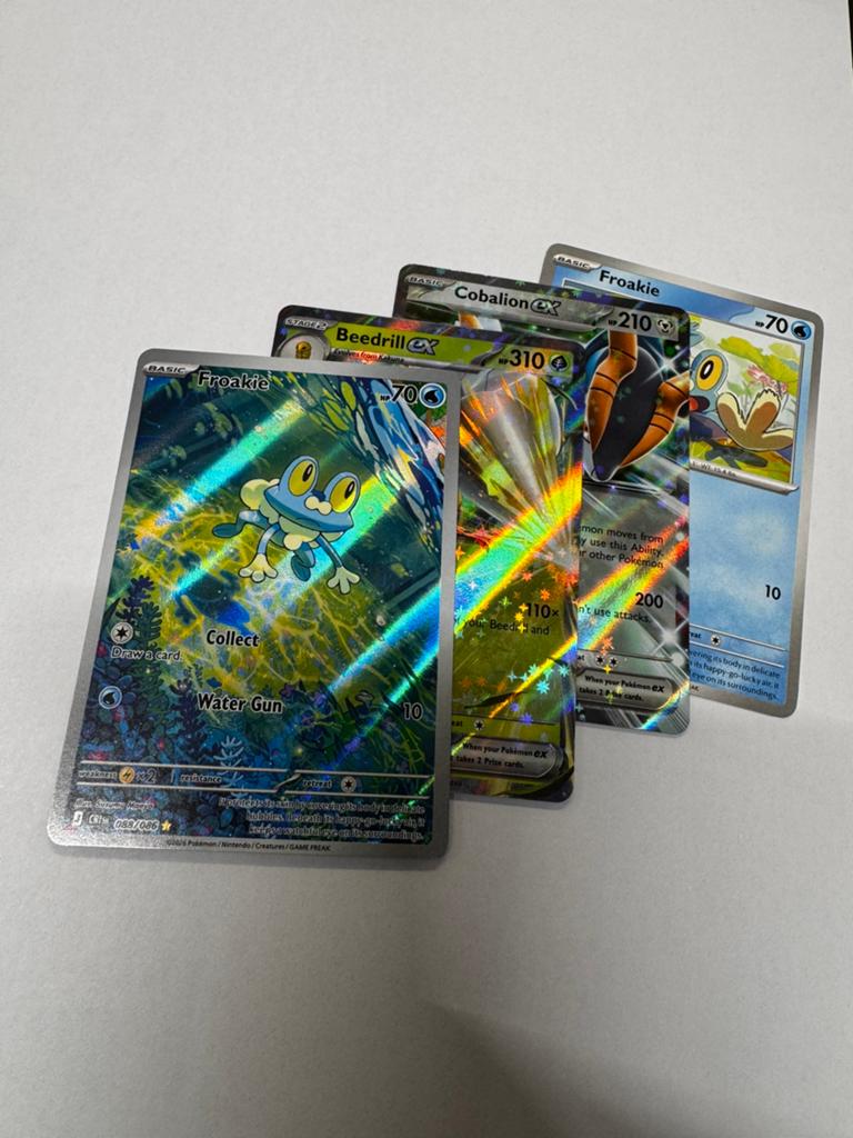 🔥 Alles samen Froakie Pokémon kaart, nummer 088/086, Ophalen of Verzenden, Nieuw, Losse kaart, Foil