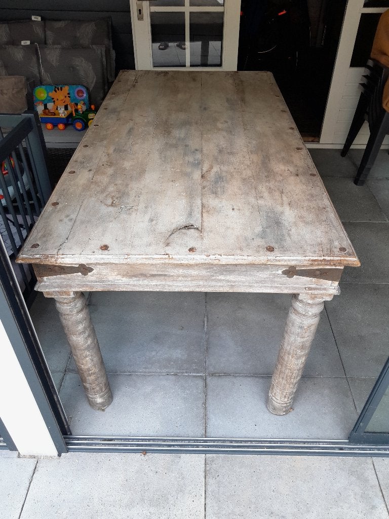 Tafel landelijk, Ophalen, Gebruikt, 50 tot 100 cm, Landelijk