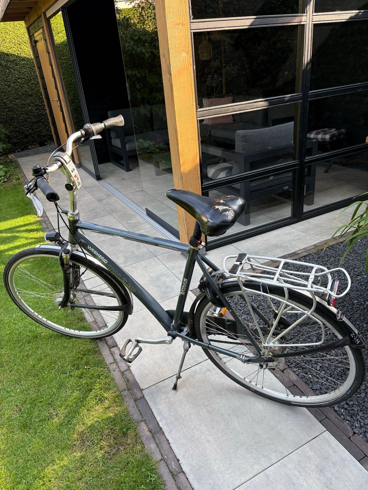 Batavus weekend herenfiets, Fietsen en Brommers, Fietsen | Heren | Herenfietsen, Ophalen, Gebruikt, Velgrem, Versnellingen