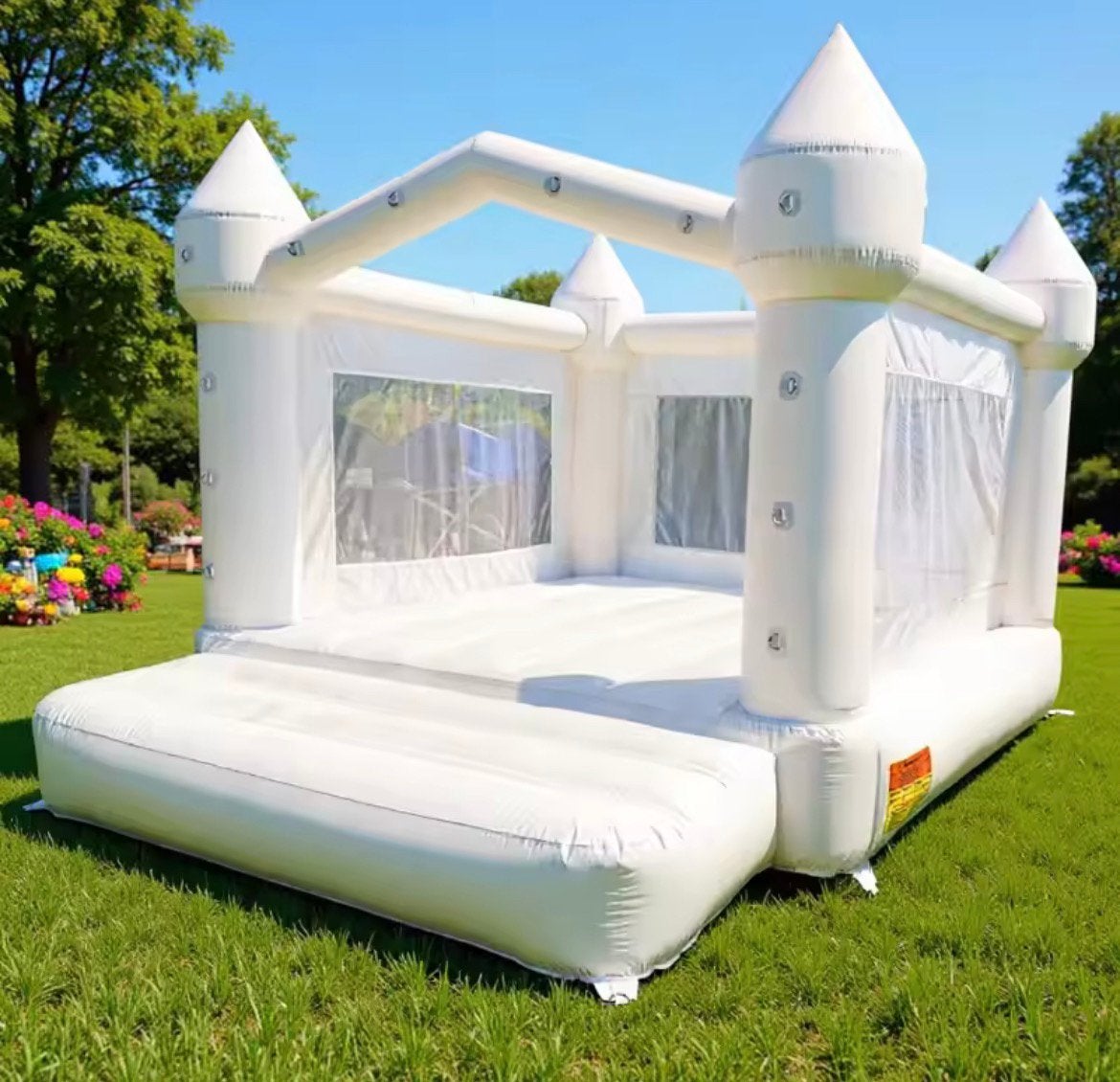 Bruiloftspringkussen/ wedding bouncer te huur, Hobby en Vrije tijd, Feestartikelen | Verhuur, Ophalen, Zo goed als nieuw, Overige