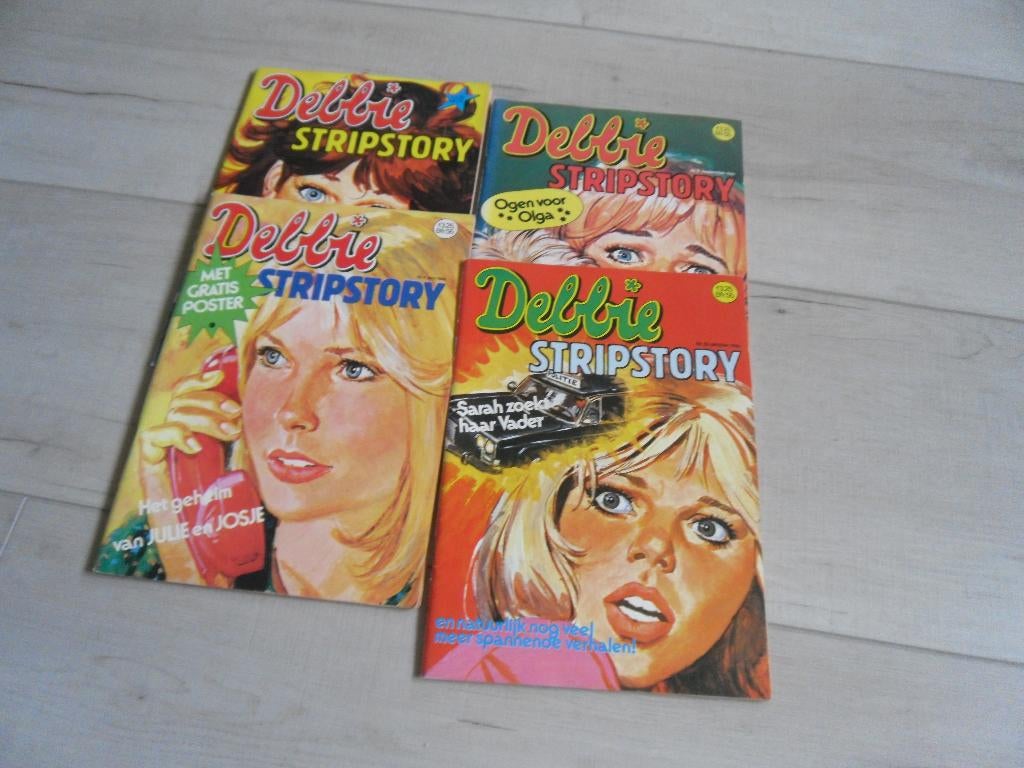 Debbie   stripboeken    4 stuks, Boeken, Stripboeken, Meerdere stripboeken, Ophalen of Verzenden, Gelezen
