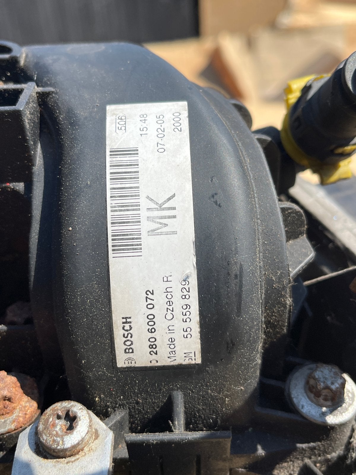Opel inlaatspruitstuk met injectoren en ECU, Ophalen of Verzenden, Gebruikt, Opel