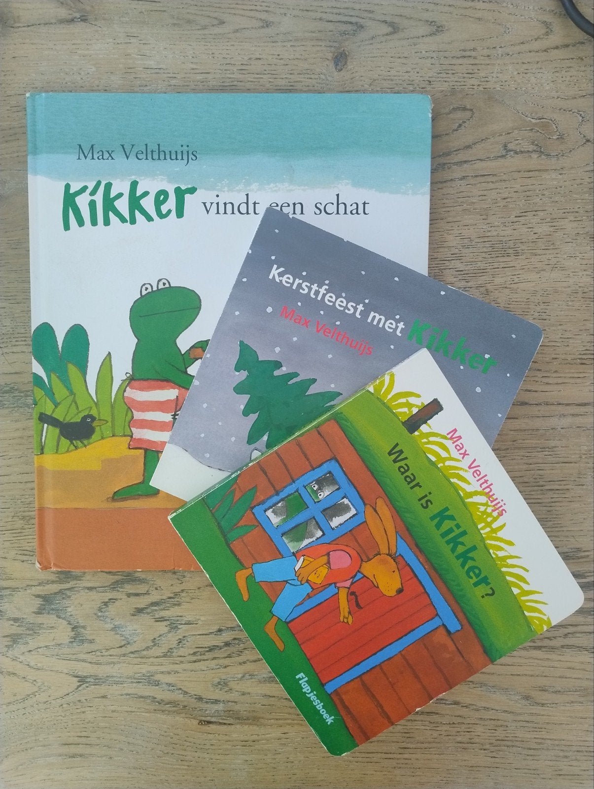 Kikker boeken 3st., Fictie algemeen, Max Velthuijs, Jongen of Meisje, Ophalen of Verzenden