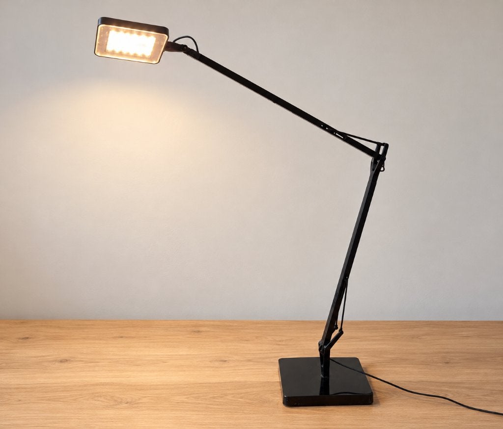 FLOS Kelvin LED tafellamp zwart, Dimbaar, Bureaulamp, Gebruikt, Overige merken
