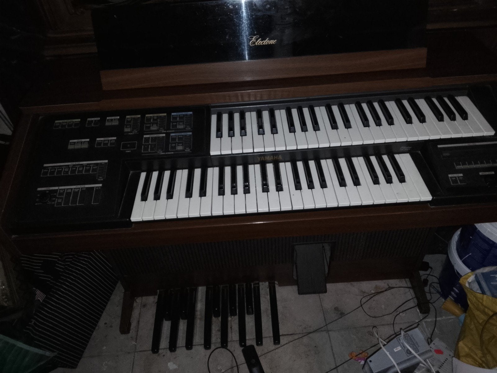 Yamaha Electone Orgel met 2 klavieren en pedalen, Muziek en Instrumenten, Orgels, Ophalen of Verzenden